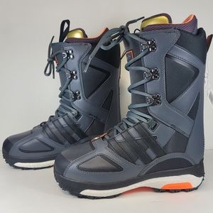 Adidas Tactical Lexicon ADV Snowboarding Boots Gold Level Boost Size 9.5 EG9386